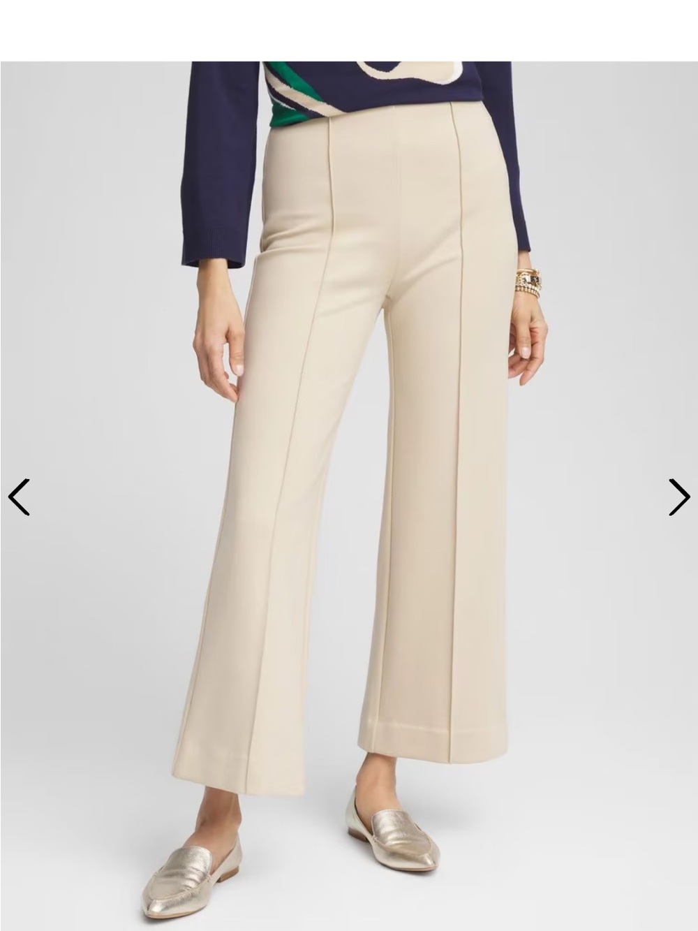 Chicos Lightweight Juliet Kick Flare Pants